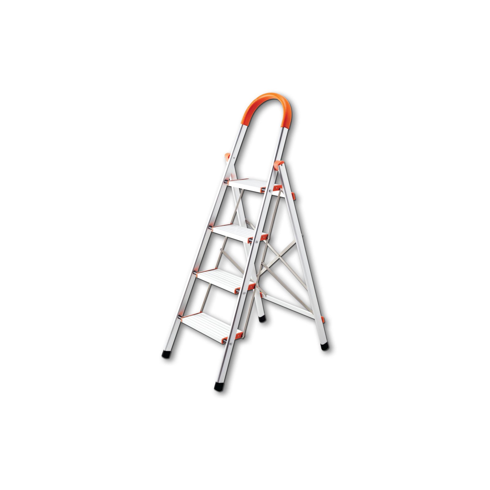 Fiberglass Platform Ladder - 8' Overall Height