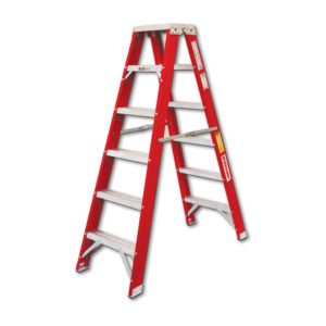 Fiber Glass A Type Double Sided Ladder