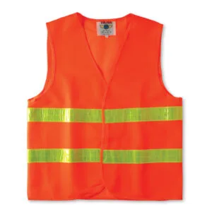 TAHA Safety Jacket SJ 2 line PVC 100GSM PPE