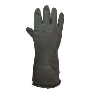 Chemsafe 13'' Black Rubber Safety Gloves