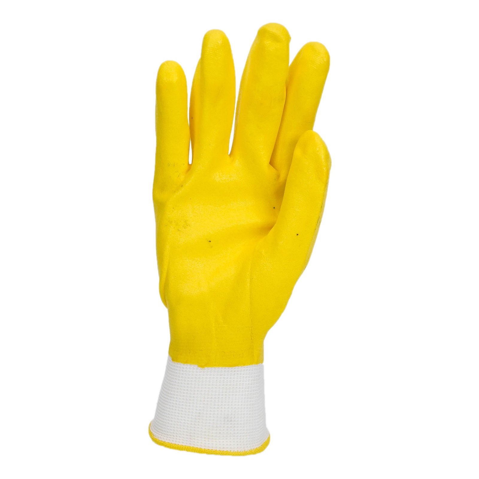 Taha Safety N2404-T Yellow Nitrile Foam Safety Gloves - SMB Trading LLC ...