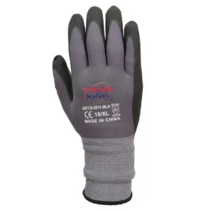 Taha Safety N2511 Spandex Dot Nitrile Safety Gloves