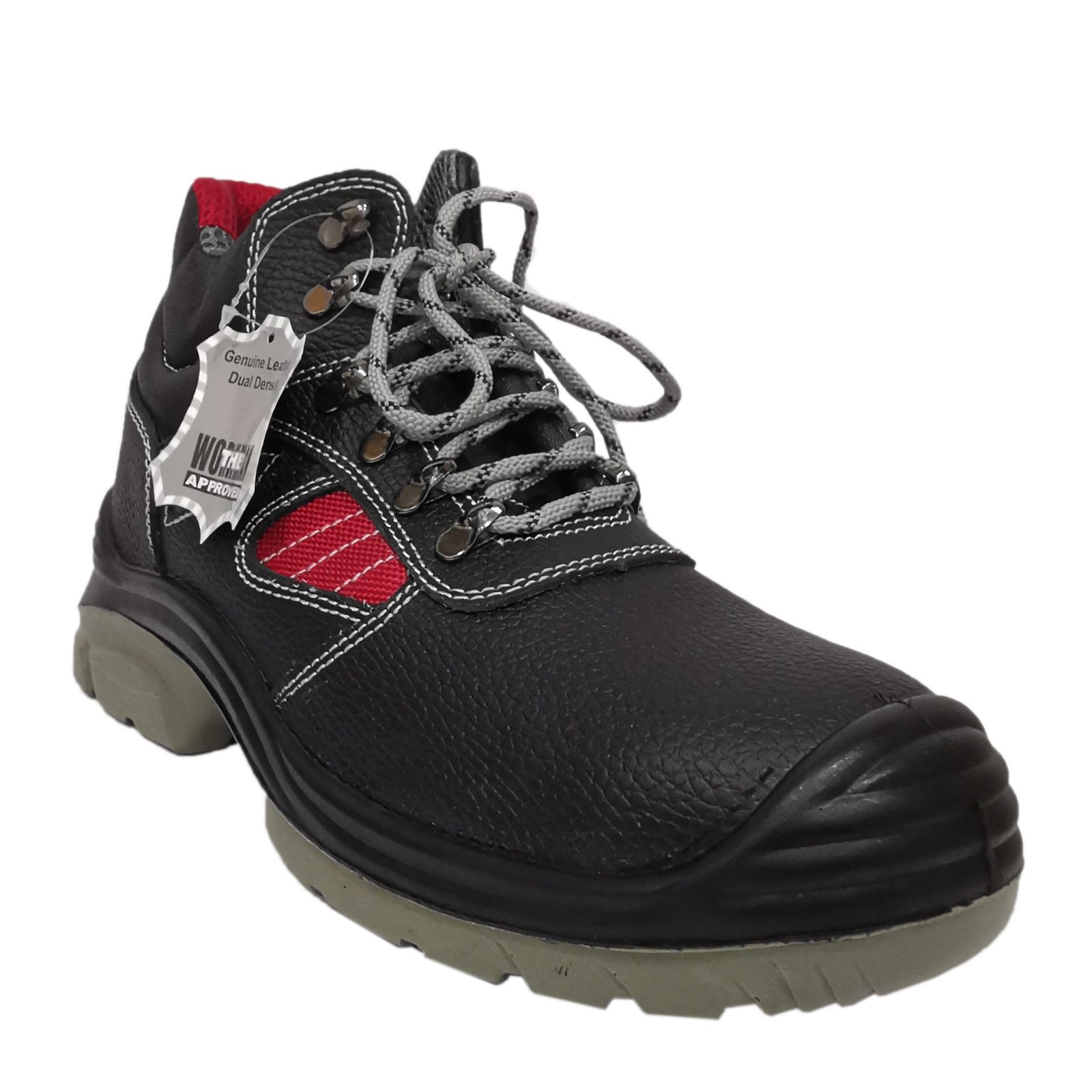 Workman Wk Qa 90 Black Red Safety Shoes - Smb Trading Llc