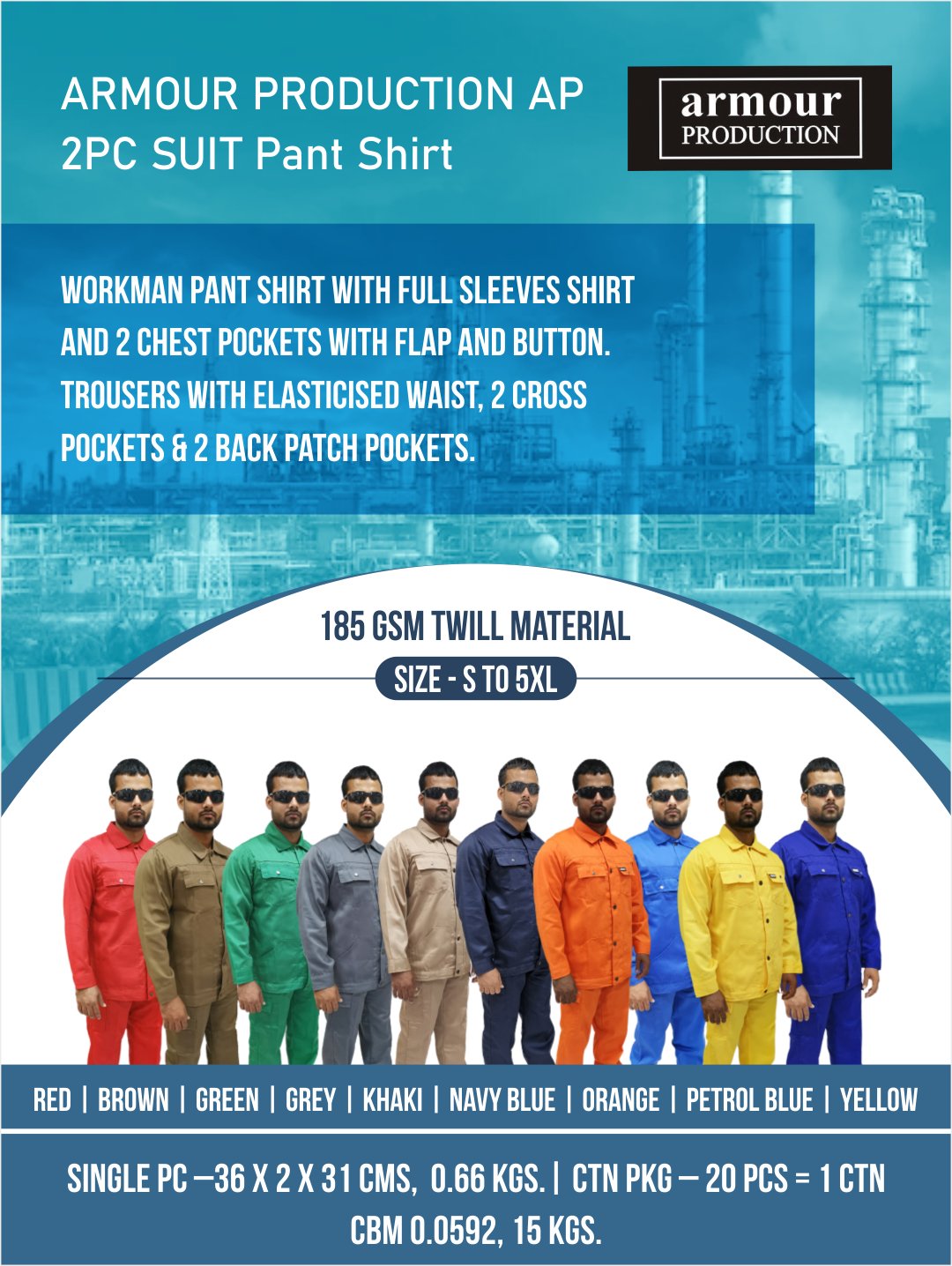 ARMOUR PRODUCTION Pant Shirt