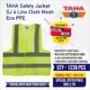 Special Offer Banner Taha Safety Jacket Sj 4 Line Cloth Mesh