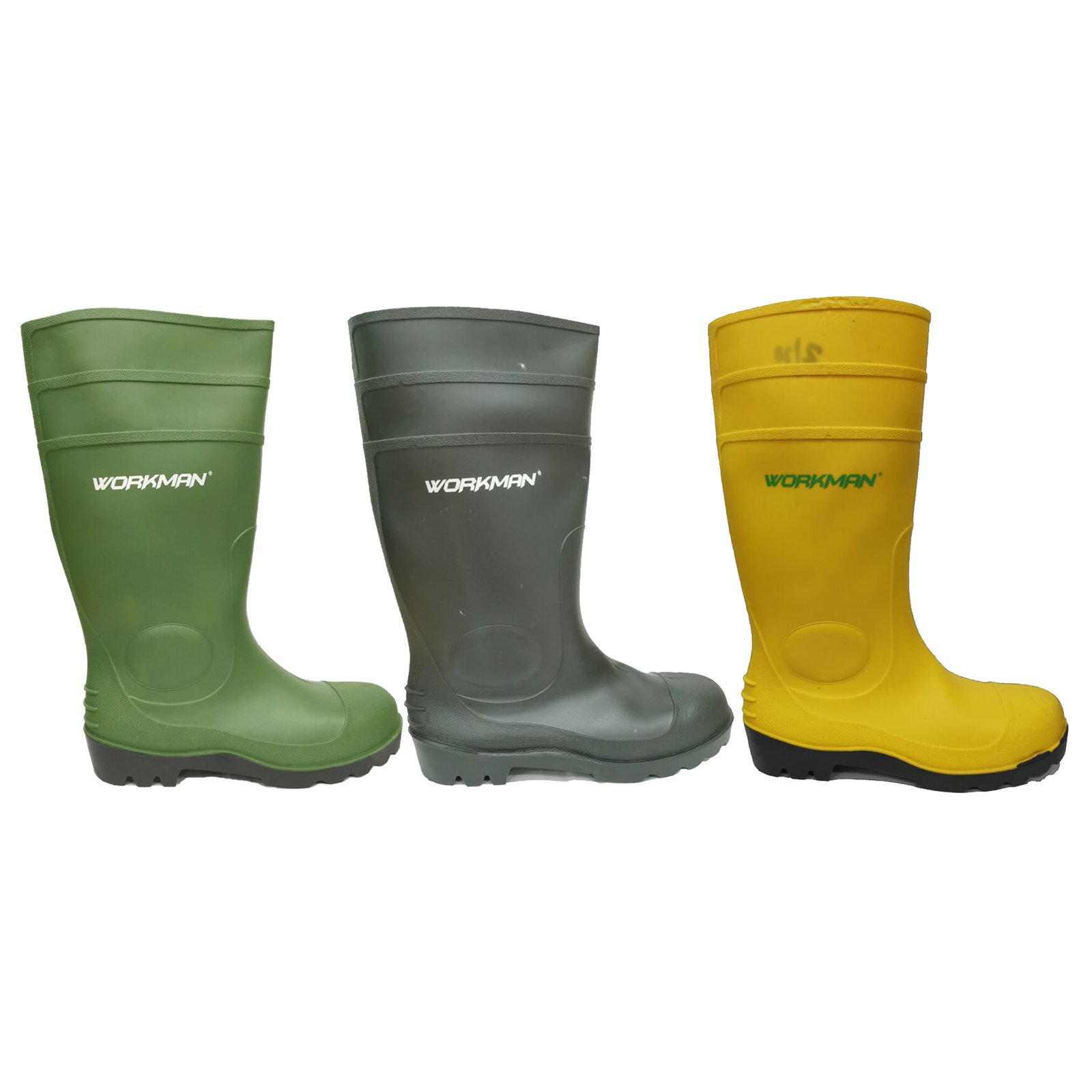 Safety gumboots store with steel toe